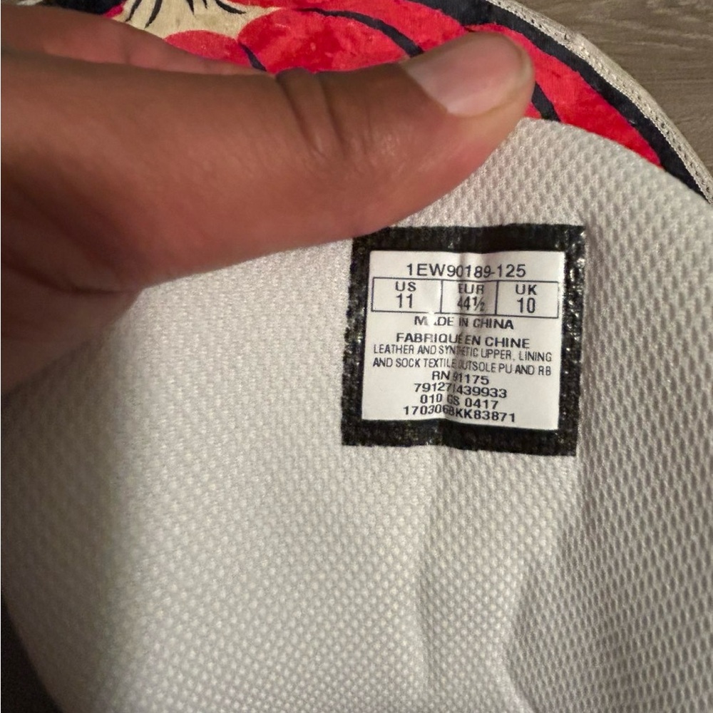 Ewing Athletics Hi 33 " 4th of July " Red, White, and Blue High-Top Sneakers - Picture 5 of 6